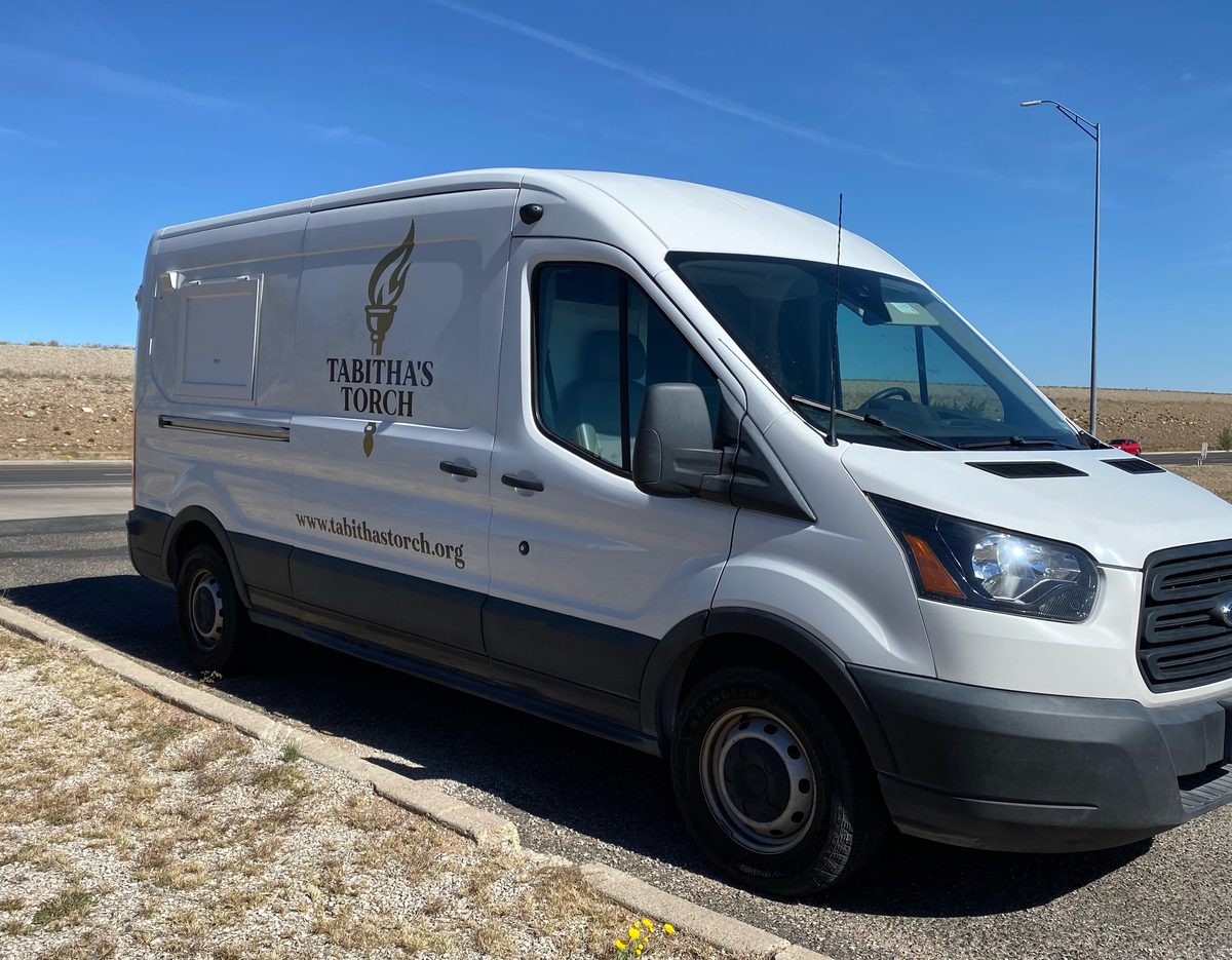 The Tabitha's Torch mobile outreach van